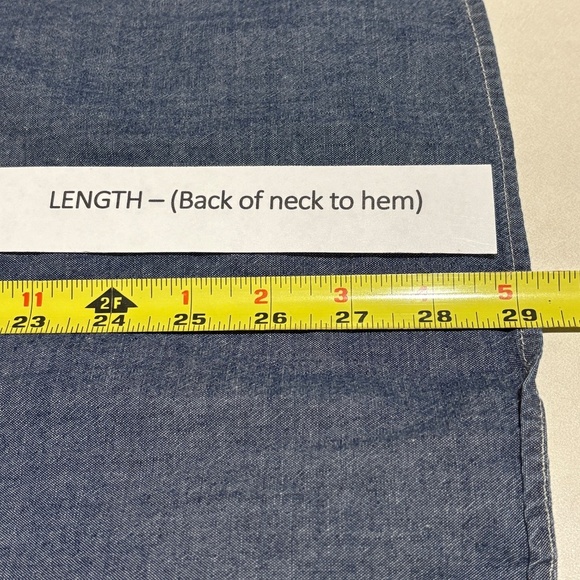 Joe's Jeans Mens Long sleeve Button Up Shirt Sz L Preppy Classic Ranch Western - Picture 9 of 10